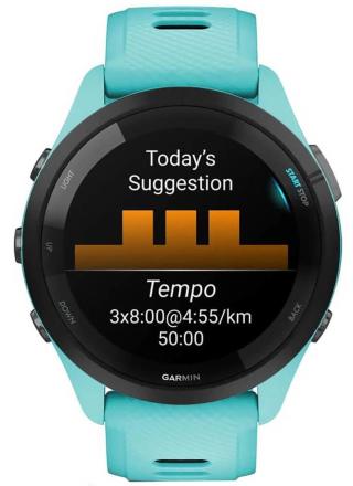 Часы Garmin Forerunner 265 Music Синие