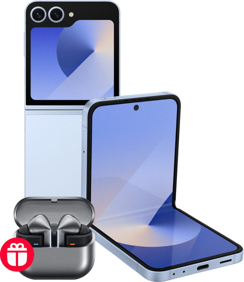 Смартфон Samsung Galaxy Z Flip6 12/512 Гб Голубой