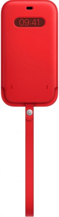 Чехол Apple iPhone 12 Pro Max MagSafe кожаный (PRODUCT)RED (MHYJ3ZE/A)