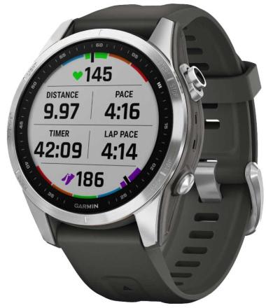 Часы Garmin Fenix 7S Серебристые