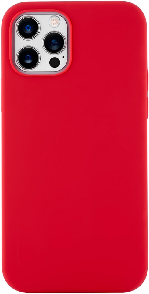 Клип-кейс uBear iPhone 12 Pro Max liquid силикон Red Клип-кейс uBear iPhone 12 Pro Max liquid силикон Red