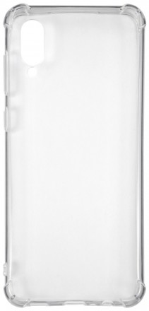 Клип-кейс RedLine Samsung Galaxy A02 противоударный с усиленными углами прозрачный
