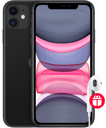 Смартфон Apple iPhone 11 128Gb (new) Черный
