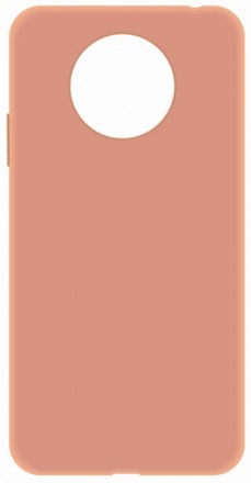 Клип-кейс LuxCase Poco X3 Pro розовый мел