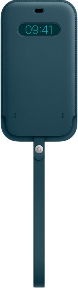 Чехол Apple iPhone 12 Pro Max MagSafe кожаный Балтийский синий (MHYH3ZE/A)