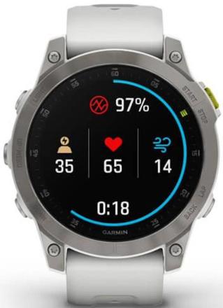 Часы Garmin Epix (Gen 2) Sapphire Белые