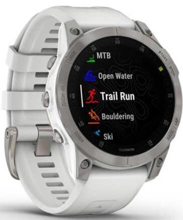 Часы Garmin Epix (Gen 2) Sapphire Белые