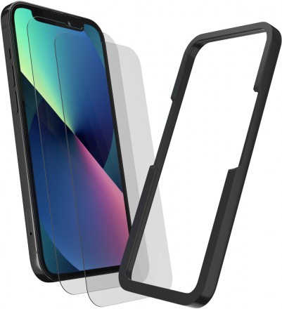 Стекло защитное VLP iPhone 13|iPhone 13 pro 2-in-1 Easy App прозрачное