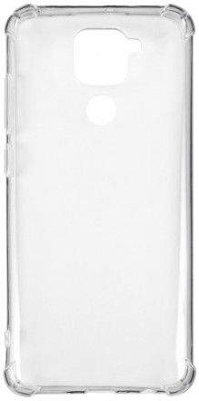 Клип-кейс RedLine Xiaomi Redmi Note 9 противоударный с усиленными углами прозрачный