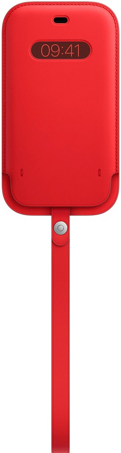 Чехол Apple iPhone 12/12 Pro MagSafe кожаный (PRODUCT)RED (MHYE3ZE/A)