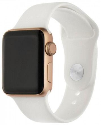 Ремешок для умных часов InterStep Sport Apple Watch 38/40мм силиконовый White