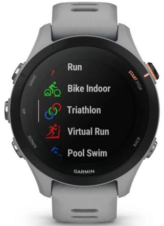 Часы Garmin Forerunner 255S Powder Серые