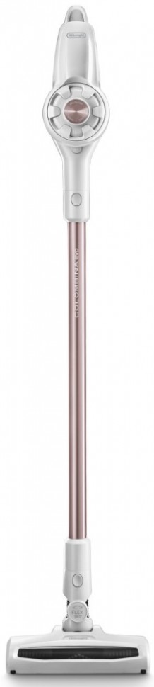 Вертикальный пылесос DeLonghi Colombina Evo XLM407.WRG бело-золотой