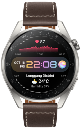 Часы HUAWEI WATCH 3 Pro LTE 48mm Brown (Galileo-L40E)