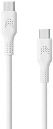 СЗУ Rocket Space Combo USB-C 20W+USB-C-USB-C Белое