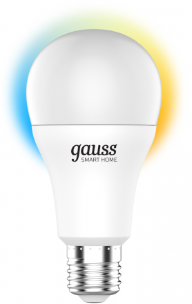Умная лампочка Gauss CCT+DIM 10 Вт A60 E27 White