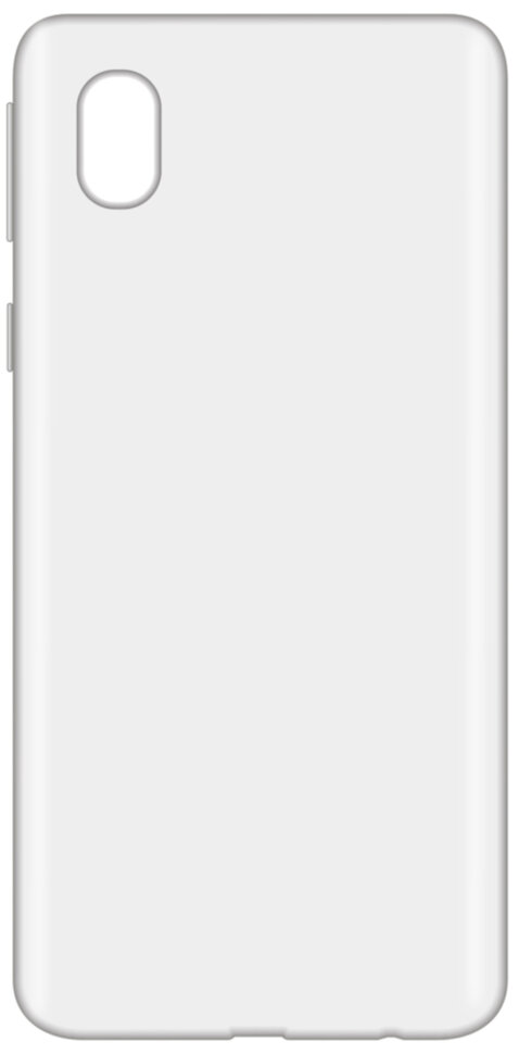 Клип-кейс LuxCase Samsung Galaxy A01 Core силикон прозрачный