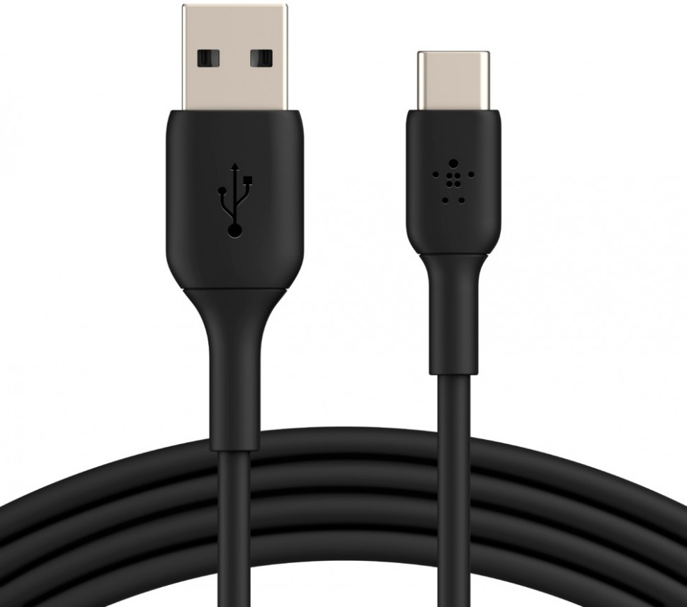 Дата-кабель Belkin USB A-Type-C 1м Black (CAB001bt1MBK) Дата-кабель Belkin USB A-Type-C 1м Black (CAB001bt1MBK)
