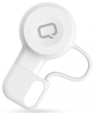 Беспроводное зарядное устройство Qumo PowerAid Qi для Apple Watch White