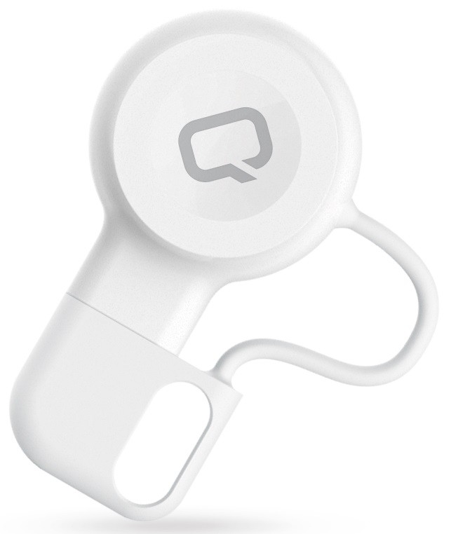 Беспроводное зарядное устройство Qumo PowerAid Qi для Apple Watch White