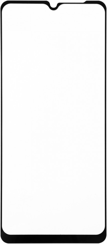 Стекло защитное RedLine Samsung Galaxy A03 черная рамка