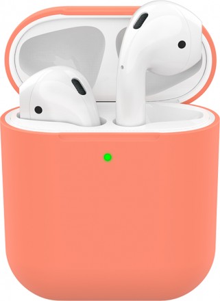Чехол Deppa AirPods 2 Ultra Slim Peach