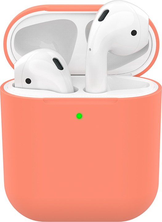 Чехол Deppa AirPods 2 Ultra Slim Peach Чехол Deppa AirPods 2 Ultra Slim Peach