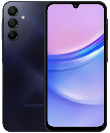 Смартфон Samsung Galaxy A15 6/128 Гб Черный