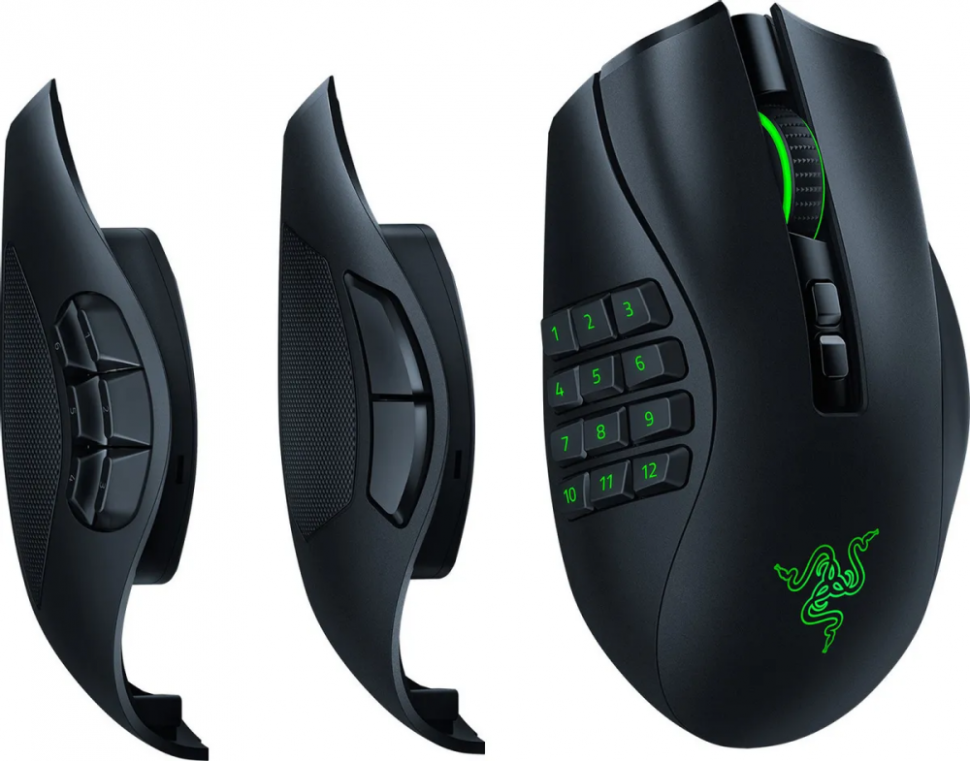 Мышь беспроводная Razer Naga Pro Black Мышь беспроводная Razer Naga Pro Black
