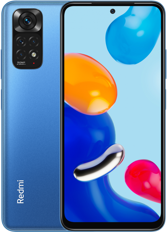 Смартфон Xiaomi Redmi Note 11 4/128Gb Twilight Blue Смартфон Xiaomi Redmi Note 11 4/128Gb Twilight Blue