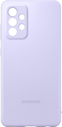 Клип-кейс Samsung Galaxy A52 Silicone Cover Purple (EF-PA525TVEGRU)
