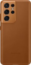 Клип-кейс Samsung Galaxy S21 Ultra Leather Cover Brown (EF-VG998LAEGRU)