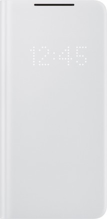 Чехол-книжка Samsung Galaxy S21 Plus Smart LED View Cover Light Grey (EF-NG996PJEGRU)
