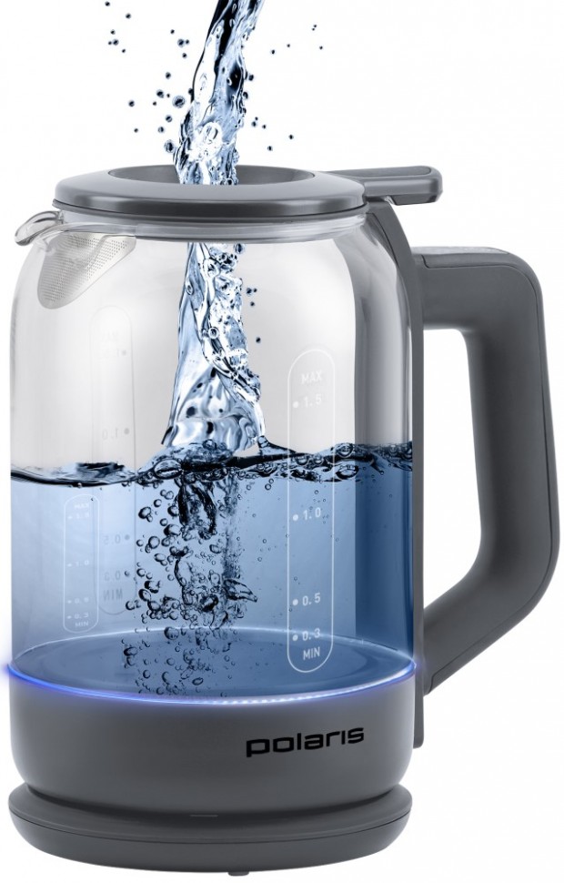 Электрочайник Polaris PWK 1720CGLD WIFI IQ Home Grey Электрочайник Polaris PWK 1720CGLD WIFI IQ Home Grey