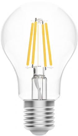 Умная лампочка Gauss 6,5 Вт A60 E27 прозрачная