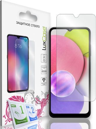 Стекло защитное LuxCase Samsung Galaxy A03 прозрачное