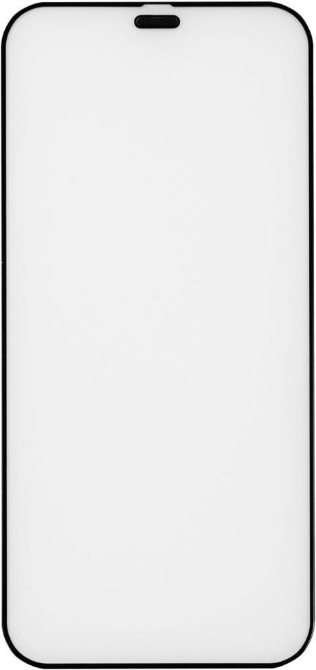 Стекло защитное UNBROKE iPhone 12 mini черная рамка
