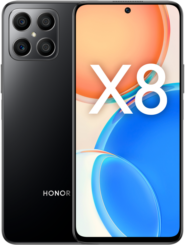 Смартфон HONOR X8 6/128Gb Black Смартфон HONOR X8 6/128Gb Black