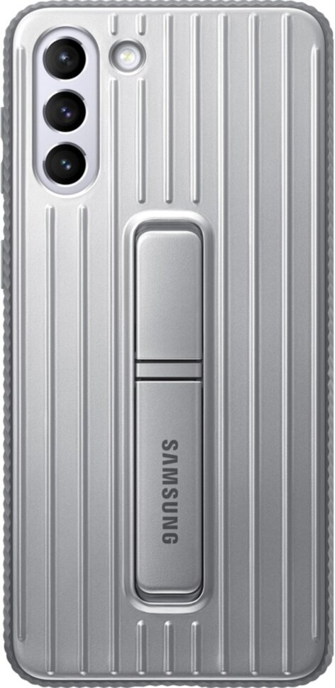 Клип-кейс Samsung Galaxy S21 Plus Protective Standing Cover Light Grey (EF-RG996CJEGRU) Клип-кейс Samsung Galaxy S21 Plus Protective Standing Cover Light Grey (EF-RG996CJEGRU)