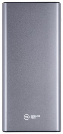 Внешний аккумулятор RedLine RP16 20000mAh металл Silver