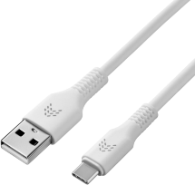 Дата-кабель Rocket Flex USB-C - Lightning 1 м Белый