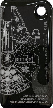 Брелок Тройка с чипом Звездные воины Сокол принт Тройка с чипом Звездные воины Сокол принт