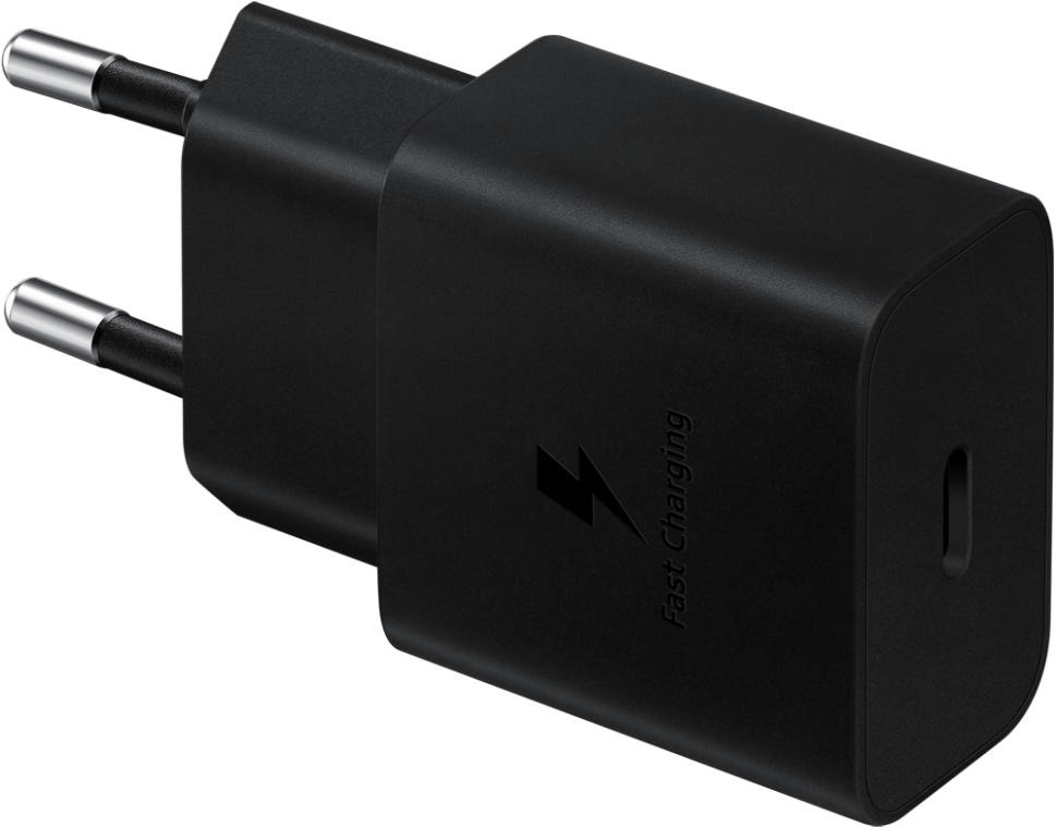 СЗУ Samsung USB Type-C + дата-кабель Type-C с функцией быстрой зарядки 15W Black (EP-T1510XBEGRU) СЗУ Samsung USB Type-C + дата-кабель Type-C с функцией быстрой зарядки 15W Black (EP-T1510XBEGRU)