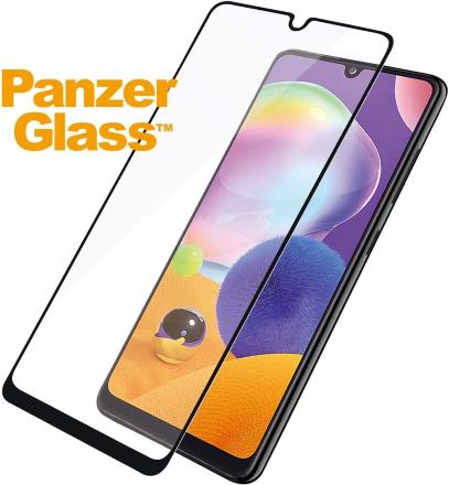 Стекло защитное PanzerGlass Samsung Galaxy A32|M12 5G Case Friendly черная рамка