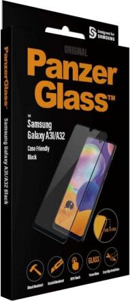 Стекло защитное PanzerGlass Samsung Galaxy A32|M12 5G Case Friendly черная рамка