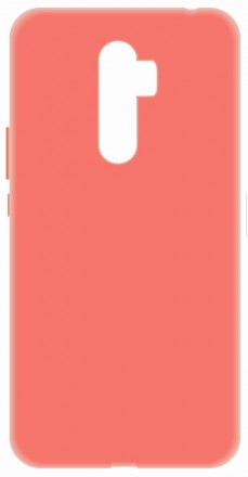 Клип-кейс LuxCase Xiaomi Redmi 9 персиковый
