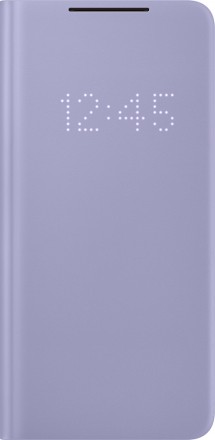 Чехол-книжка Samsung Galaxy S21 Plus Smart LED View Cover Purple (EF-NG996PVEGRU)