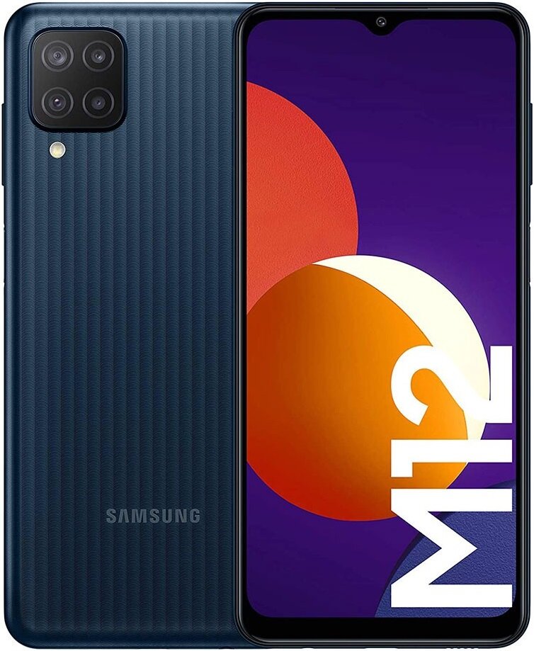 Смартфон Samsung Galaxy M12 4/64Gb Black Смартфон Samsung Galaxy M12 4/64Gb Black