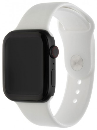 Ремешок для умных часов InterStep Sport Apple Watch 42/44мм силиконовый White