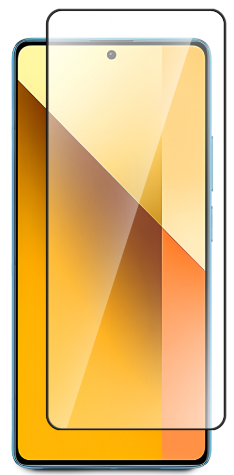 Стекло защитное для Xiaomi Redmi Note 13 Черная рамка Стекло защитное для Xiaomi Redmi Note 13 Черная рамка